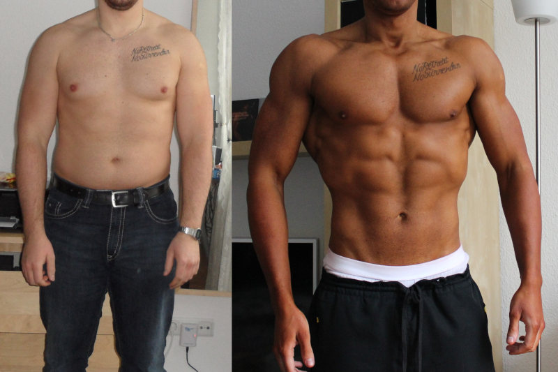 how to build muscle and reduce body fat