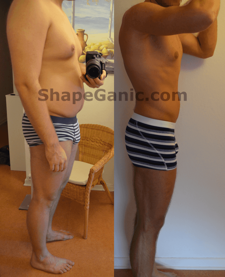 What should I be eating to lose belly fat and gain muscle?